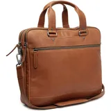 The Chesterfield Brand Montara Leather Laptopbag (16"), Notebooktasche, Braun