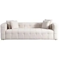 Home Deluxe Teddy Sofa COMO - Beige