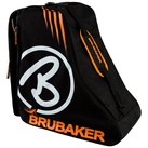 BRUBAKER Sporttasche »Davos Skischuhtasche« (1-tlg., reißfest und nässeabweisend), Stiefeltasche für 1 Paar Skischuhe orange|schwarz|weiß
