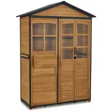 MCombo Gartenschrank 0937 3 Ablagen Natur