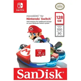 SanDisk Nintendo Switch microSDXC UHS-I U3 Class 10 64 GB weiß