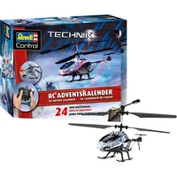 Revell Adventskalender RC Helicopter I Ferngesteuerter Hubschrauber I zum Basteln I RC Adventskalender für Jungen, Mädchen & Erwachsene ab 10 Jahren I Geschenk zu Weihnachten