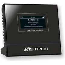 Vistron Youtune2 Digital-Radio Empfangsteil Schwarz