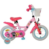 Volare Kinderfahrrad Woezel & Pip 12 Zoll - Hellrosa