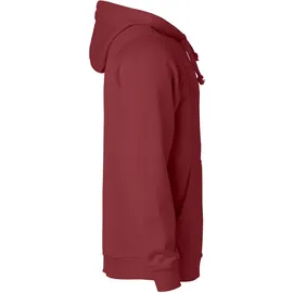 New Wave Basic Hoodie Rot XS