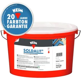 Keim Soldalit Fassadenfarbe Weiß 18 kg