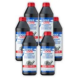 6x 1L LIQUI MOLY 1410 Getriebeöl Hypoid Getriebe Öl (GL5) LS SAE 85W-90 Achsen