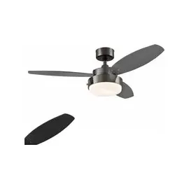 Westinghouse Alloy 105 cm Deckenventilator schwarz mit Licht