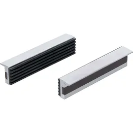 BGS Schraubstock-Schutzbacken 2-tlg. Aluminium Breite 125 mm grau
