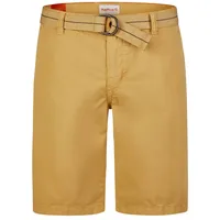 Hattric Bermudas Chino Bermuda mit Gürtel gelb 30