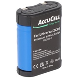 AccuCell Akku passend für 2CR5 Li-Ion Akku Typ 2-CR5, 2CR5M 1 Stück ohne Ladegerät