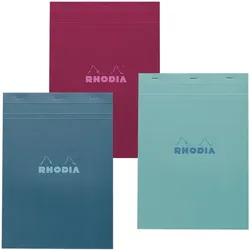 RHODIA Gehefteter Notizblock » Couleur« A4