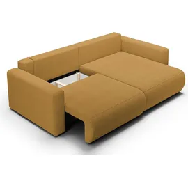 petits-meubles Eckcouch 3-Sitzer Gelb