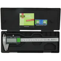 Burg Wächter Digitaler Messschieber 7215 Schwarz/Grau 150 mm