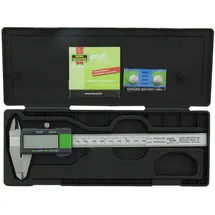 Burg Wächter Digitaler Messschieber 7215 Schwarz/Grau 150 mm