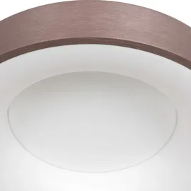 Steinhauer LED-Deckenleuchte Ringlede Ø 30 cm bronze
