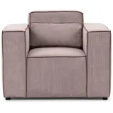 Fun Möbel Sessel Waldo Stoff Poso 1 x 1 x 1 cm Rosa