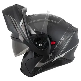 Scorpion EXO-930 Evo Ardens Matt Schwarz/Silber L