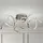 Searchlight Wirbel-LED-Flush 1 Stk. Chrom/Klar