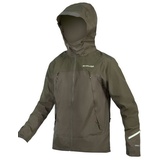 Waterproof Herren Bikejacke-Oliv-Dunkelgrün-M