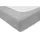 Estella Spannbettlaken Samt-Velours 200 x 200 cm platin