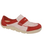 Eject Flight Slipper rot weiß Clogs für Damen, rot, Gr. 40
