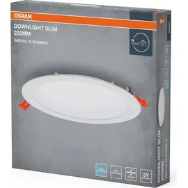Osram Downlight Slim 225mm 1er LED 22W 6500K kaltweiß