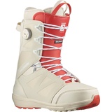 SALOMON LAUNCH LACE SJ BOA Boot 2024 bleached sand/almond milk/aurora red - 42,5