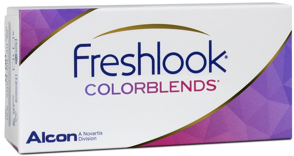 FreshLook ColorBlends, Monatslinsen-Perlgrau-+ 0,50