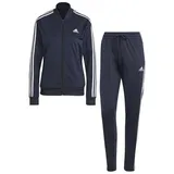 Adidas Essentials 3-Streifen Trainingsanzug Legend Ink / White S