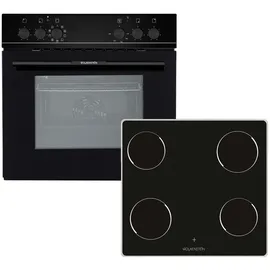 Wolkenstein WMOC 80 Einbauherdset mit Glaskeramikkochfeld