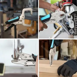 luxuskollektion Gripzangen-Set mit gebogenen