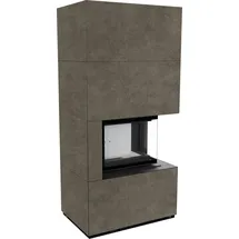 Kratki Kaminbausatz Floki Box Stahl Schwarz