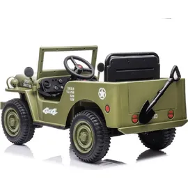 ES-Toys Elektro Auto Offroad Militär Grün (12V7A)
