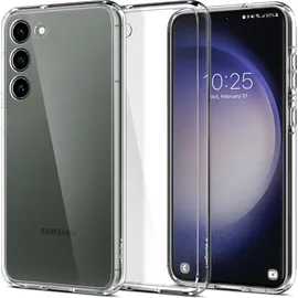 Spigen Ultra Hybrid Case für S916B Samsung Galaxy S23+ - crystal clear (Galaxy S23+), Smartphone Hülle, Transparent