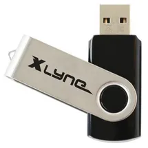 xlyne USB-Stick 2 GB Schwarz 177558-2B USB