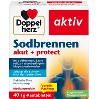 Queisser Doppelherz Sodbrennen akut+protect Kautabletten
