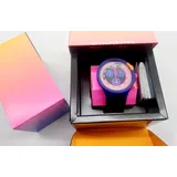 Swatch Unisexuhr 2411 SWATCH NEON PARTY TO THE MAX SB06N102 - blau