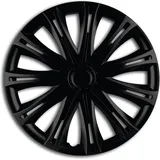 HP Autozubehör Radkappen R16 Schwarz 4 St.