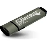 Kanguru Flash Trust USB-Speicherstick, USB 3.0 64 GB, Schwarz
