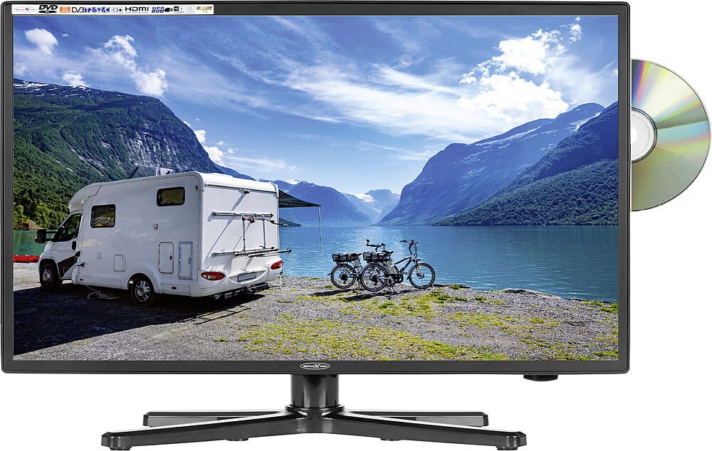 Reflexion Fernseher Smart Led-Tv 5-In-1 Mit Dvd-Player, Schwarz     32 Zoll