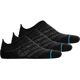 Stance Socken Run Light Tab Sneakersocken 3er Pack Schwarz 43-47