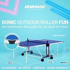 Donic Schildkröt Outdoor Roller Fun blau