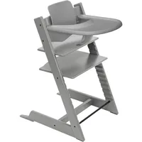 Stokke Tripp Trapp Bundle storm grey inkl. Baby Set2 + Tray