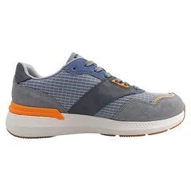 Rieker U1402 Herren Weite G Blau/Grau/Orange 44