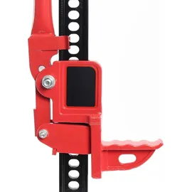 Wiltec Wagenheber Stahl 76 cm rot