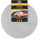 Broszio Grillmatte Ø 48,5 cm antihaftbeschichtet schwarz