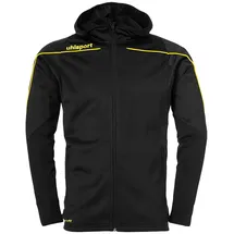 Uhlsport Stream 22 Track Hood Jacke schwarz/limonengelb 164