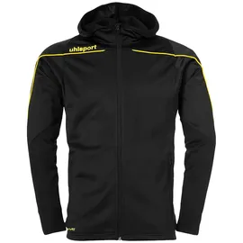 Uhlsport Stream 22 Track Hood Jacke schwarz/limonengelb 164