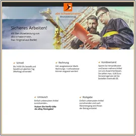 schmidt's eigenmarke Pilotenjacke OSLO - XXL / schwarz / anthrazit